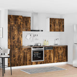 vidaXL 7-delige Keukenkastenset Kalmar bewerkt hout wit