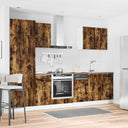 vidaXL 7-delige Keukenkastenset Lucca bewerkt hout wit