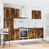 vidaXL 7-delige Keukenkastenset Lucca bewerkt hout wit