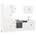 vidaXL 7-Piece Kitchen Cabinet Set Porto Engineered Wood White