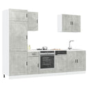 vidaXL 7-Piece Kitchen Cabinet Set Porto Engineered Wood White