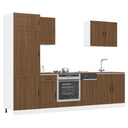 vidaXL 7-Piece Kitchen Cabinet Set Porto Engineered Wood White