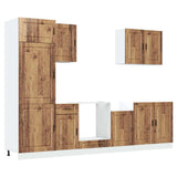 vidaXL 7-Piece Kitchen Cabinet Set Porto Engineered Wood White
