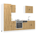 vidaXL 7-Piece Kitchen Cabinet Set Porto Engineered Wood White