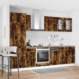 vidaXL 8-Piece Kitchen Cabinet Set Kalmar Engineered Wood White