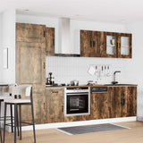 vidaXL 8-Piece Kitchen Cabinet Set Kalmar Engineered Wood White