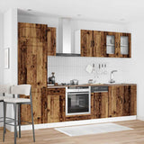 vidaXL 8-Piece Kitchen Cabinet Set Kalmar Engineered Wood White