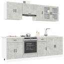 vidaXL 8-Piece Kitchen Cabinet Set Porto Engineered Wood White
