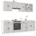 vidaXL 8-Piece Kitchen Cabinet Set Porto Engineered Wood White