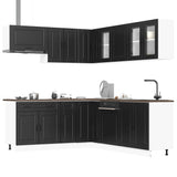vidaXL 11-Piece Kitchen Cabinet Set Porto Engineered Wood White