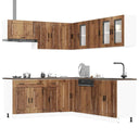 vidaXL 11-Piece Kitchen Cabinet Set Porto Engineered Wood White