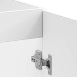 vidaXL Keuken Kast Kalmar Wit 80 x 46 x 81,5 cm Bewerkt hout