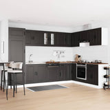 vidaXL Keuken Kast Kalmar Wit 80 x 46 x 81,5 cm Bewerkt hout