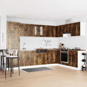 vidaXL Keuken Kast Kalmar Wit 80 x 46 x 81,5 cm Bewerkt hout