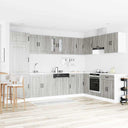 vidaXL Keuken Kast Kalmar Wit 80 x 46 x 81,5 cm Bewerkt hout