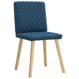 vidaXL Dining Chairs 4 pcs fabric light grey