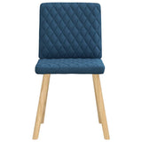 vidaXL Dining Chairs 4 pcs fabric light grey