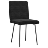 vidaXL Eetkamerstoelen 4 st fluweel lichtgrijs
