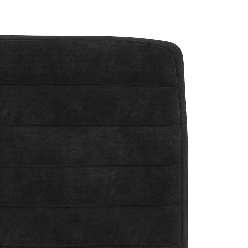 vidaXL Eetkamerstoelen 4 st fluweel lichtgrijs