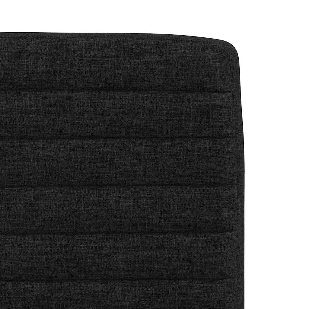 vidaXL Eetkamerstoelen 4 st stof lichtgrijs
