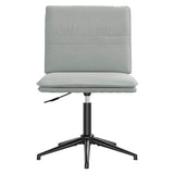 vidaXL Eetkamerstoelen 2 st fluweel lichtgrijs