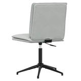 vidaXL Eetkamerstoelen 2 st fluweel lichtgrijs