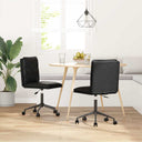 vidaXL Dining Chairs 2 pcs Faux Leather Cream
