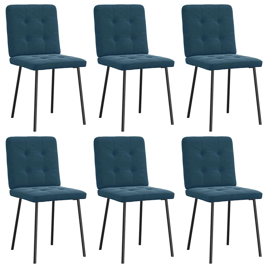vidaXL Eetkamerstoelen 4 st fluweel lichtgrijs