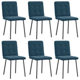 vidaXL Eetkamerstoelen 4 st fluweel lichtgrijs