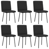 vidaXL Eetkamerstoelen 4 st kunstleer grijs