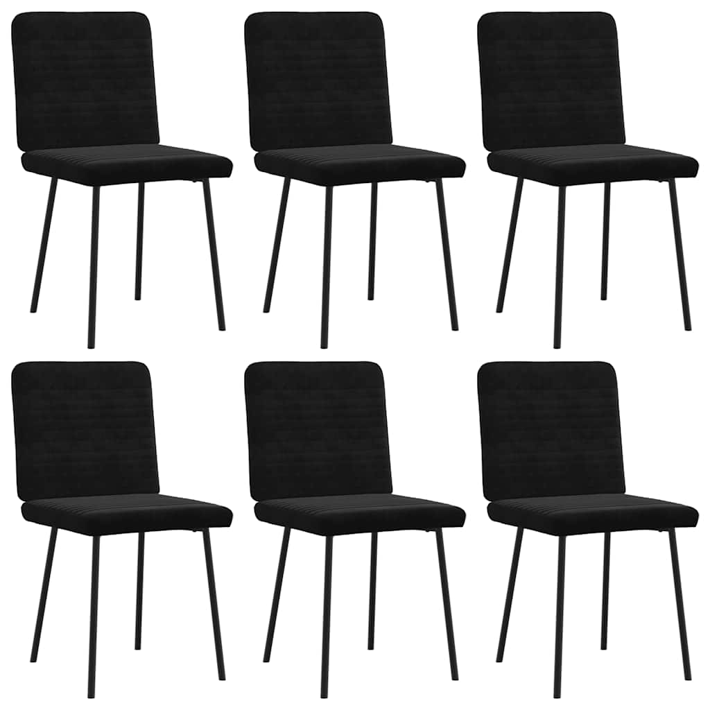 vidaXL Eetkamerstoelen 4 st fluweel lichtgrijs