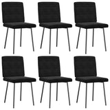 vidaXL Eetkamerstoelen 4 st fluweel lichtgrijs