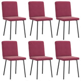 vidaXL Eetkamerstoelen 4 st fluweel lichtgrijs