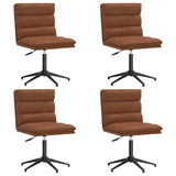 vidaXL Eetkamerstoelen 2 st kunstleer zwart