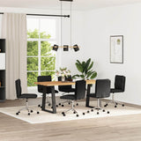 vidaXL Dining Chairs 2 pcs Faux Leather Cream