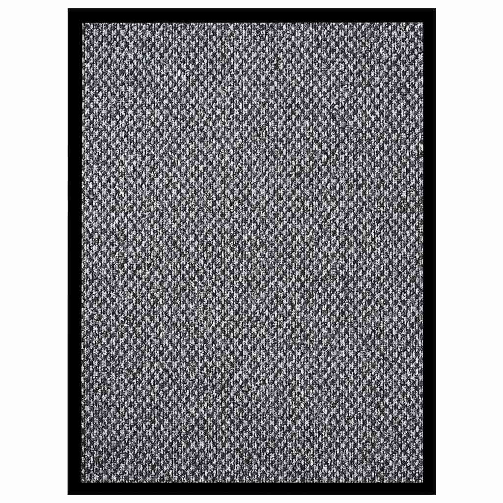 vidaXL Deurmat 40x60 cm grijs