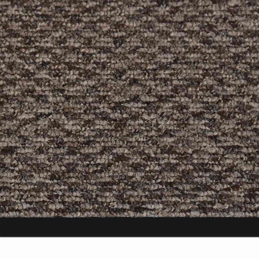 vidaXL Deurmat 40x60 cm grijs