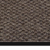 vidaXL Deurmat 40x60 cm grijs
