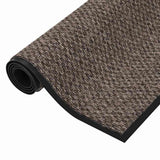 vidaXL Deurmat 40x60 cm grijs