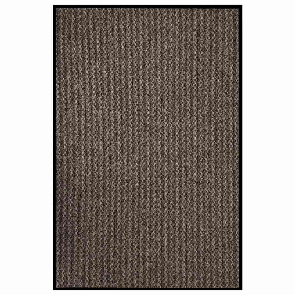 vidaXL Deurmat 40x60 cm grijs