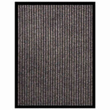 vidaXL Deurmat 40x60 cm gestreept beige
