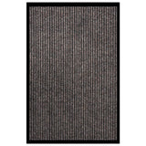vidaXL Deurmat 40x60 cm gestreept beige