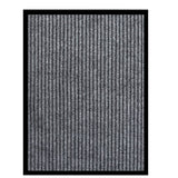 vidaXL Deurmat 40x60 cm gestreept beige