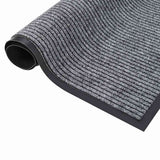 vidaXL Deurmat 40x60 cm gestreept beige