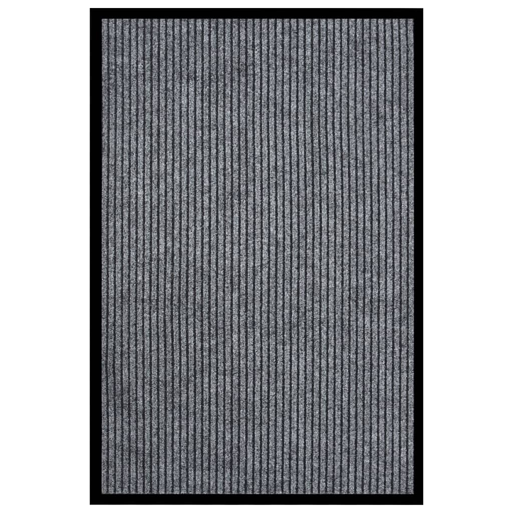 vidaXL Deurmat 40x60 cm gestreept beige