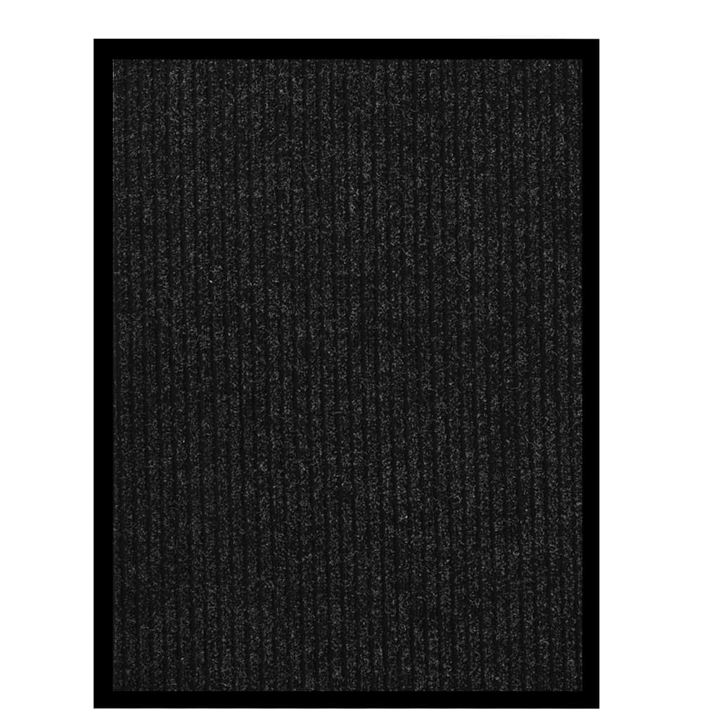 vidaXL Deurmat 40x60 cm gestreept beige