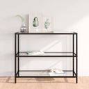 vidaXL Schap 100x36x90 cm gehard glas