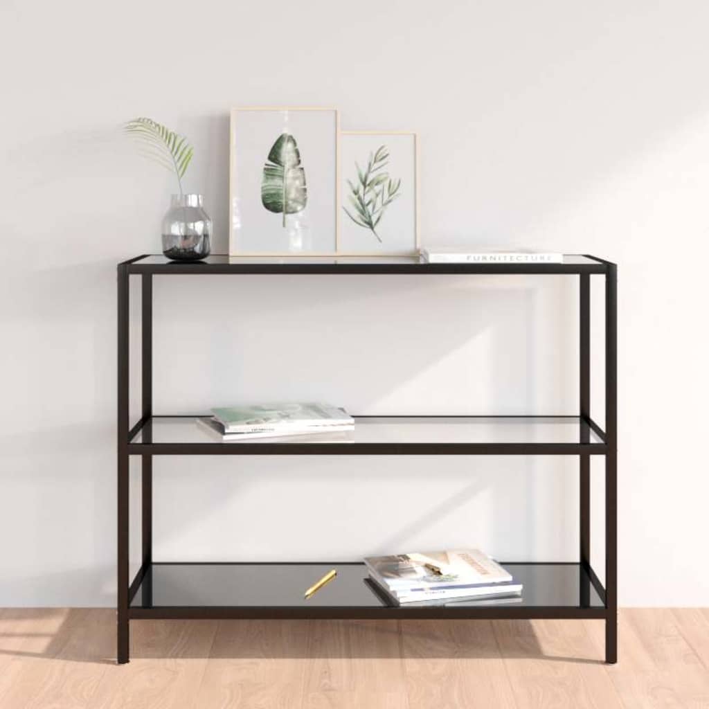 vidaXL Schap 100x36x90 cm gehard glas