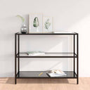 vidaXL Schap 100x36x90 cm gehard glas