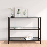 vidaXL Schap 100x36x90 cm gehard glas